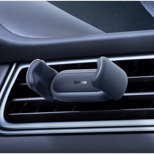 Держатель Baseus Car Holder Air Vent Steel Cannon 2 Black (SUGP000001) фото 8