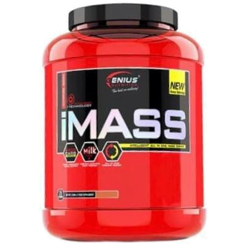 Гейнер Genius Nutrition iMass 2500 g / 25 servings / Strawberry