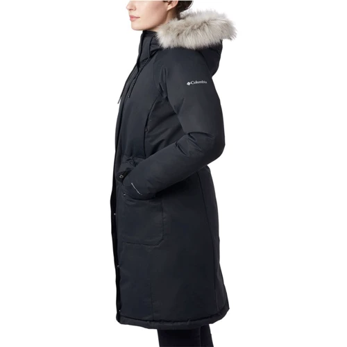 Парку Columbia South Canyon™ Down Parka 1859801-010 44 чорна зимова з капюшоном та хутром: Вид Парки