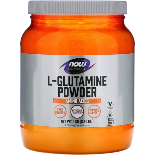 Амінокислота для спорту Now Foods L-Glutamine Sports Powder, 2.2 lbs (1 kg)