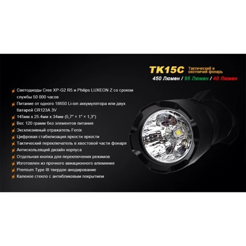 Ліхтар Fenix TK15 C фото 18