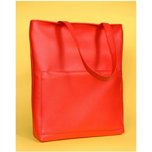 Жіноча сумка шоппер Sambag Shopper червона (93220017): Країна виробник Украина