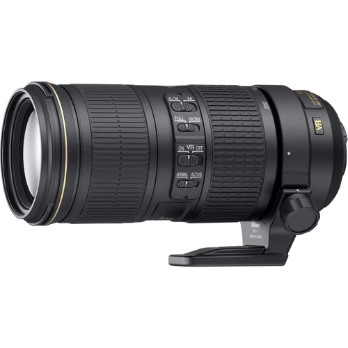 Об'єктив для фотоапарата Nikon 70-200mm f / 4G ED VR AF-S Nikkor: Тип об'єктива Длиннофокусный