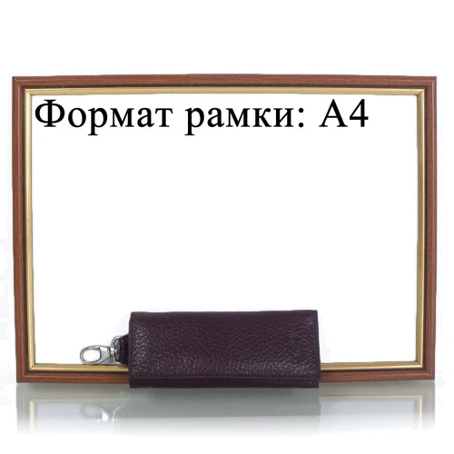 Чоловіча ключниця Grass темно-коричневий (SHI515-9): Формат гаманця вертикальний