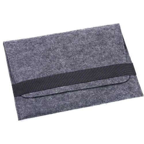 Gmakin Cover Envelope With Rubber Band Dark Grey (GM14-12) for MacBook 12"