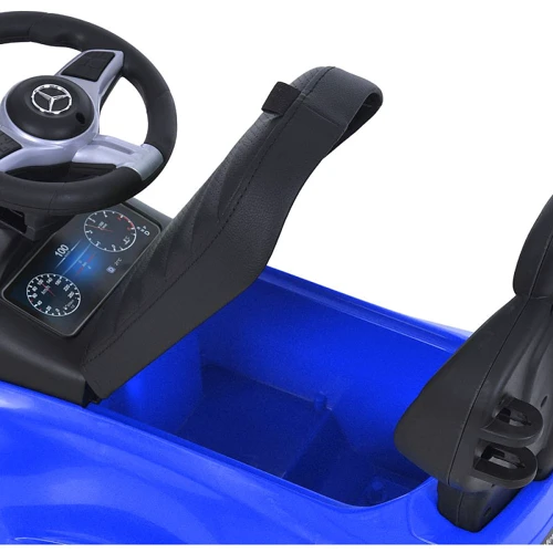 Каталка-толокар 2в1 Bambi Mercedes синий (668L-4)