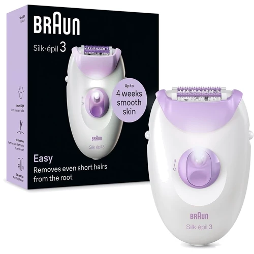 Эпилятор Braun SE 3-000: Количество скоростей эпиляции 2