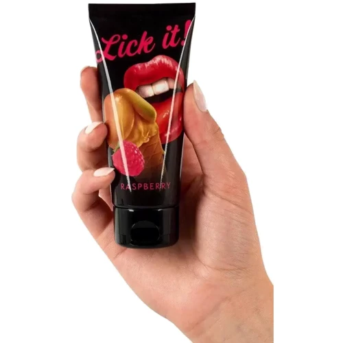 Лубрикант оральный Lick-it Raspberry, 100 мл