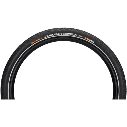 Покрышка Continental CONTACT Cruiser Reflex, 28"x2.20, 55-622, Wire, SafetySystem Breaker, 1025 г, черный (101519): Ширина, мм 55