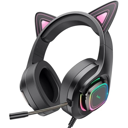 Наушники Hoco W107 Cute cat Phantom Cat
