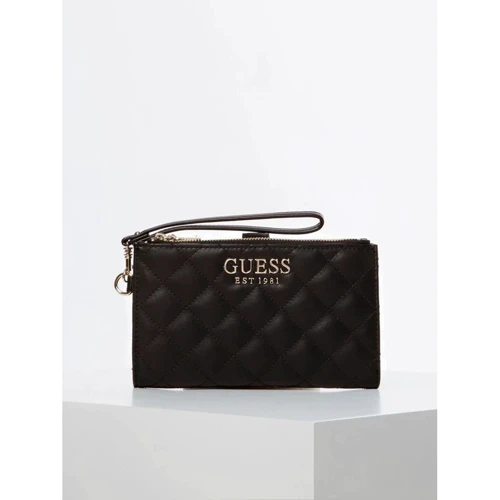 Женский кошелек Guess Melise Slg Dbl Zip Organizer черный (SWVG7667570-BLA)