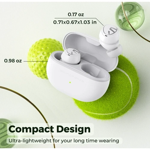 Навушники SoundPEATS Mini Pro White: Діапазон частот (Гц) 20 - 20000