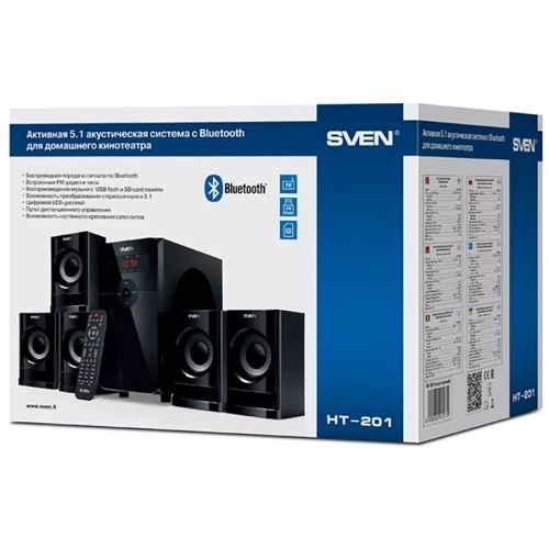 Акустична система SVEN HT-201 Black фото 7