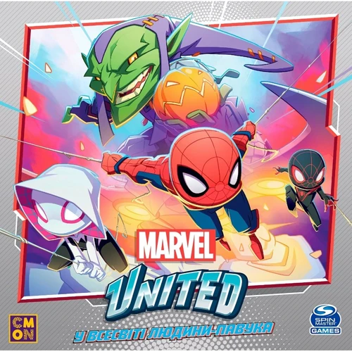 Настільна гра Geekach Games Marvel United: У всесвіті Людини-павука