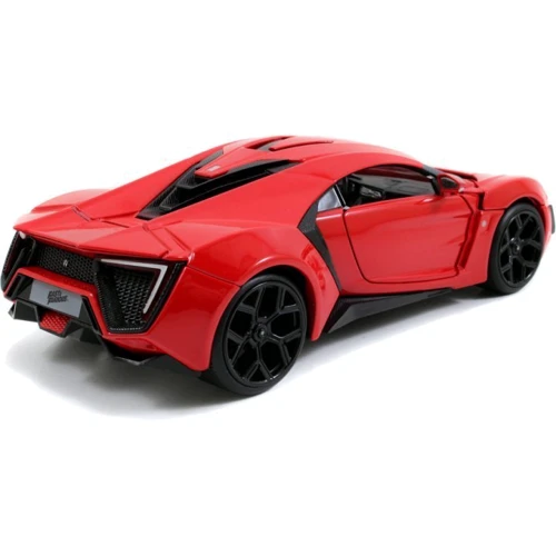 Машина металлическая Jada Форсаж Lycan Hypersport Красная1:24 (253203003)