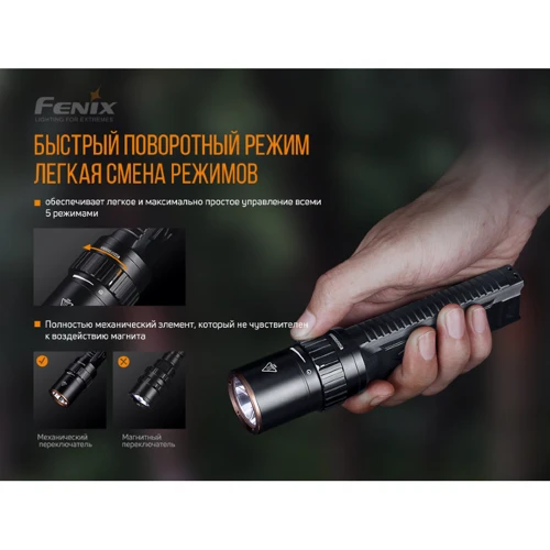 Ліхтар туристичний Фонарь ручной Fenix LD42: Світловий потік, лм 1000
