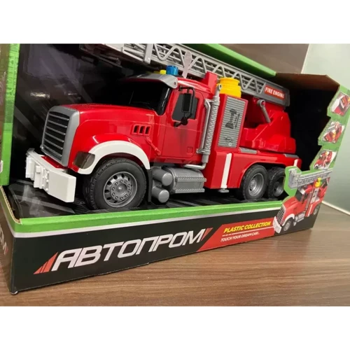 Игрушечная машинка Пожарная Автопром Bambi 7977 со звуковыми эффектами