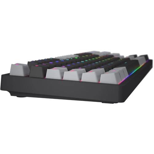 Клавіатура HATOR Rockfall 2 Mecha Signature Edition Black/Black/Grey (HTK-520-BBG): Тип клавіатури компактная