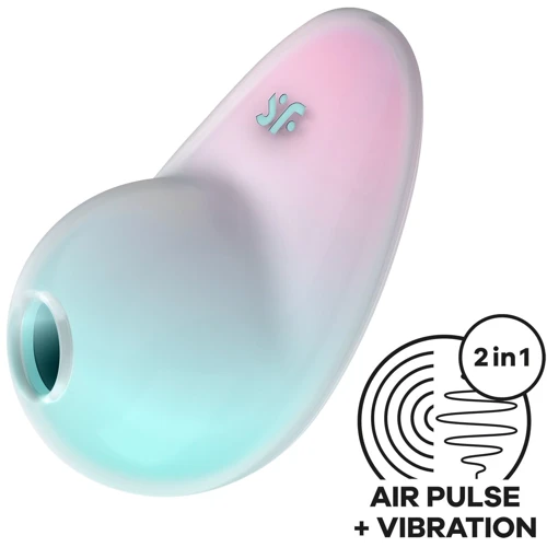 Вакуумный вибратор Satisfyer Pixie Dust Mint/Pink