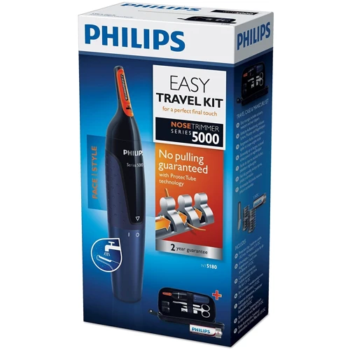 Машинка для стрижки (триммер) Philips NT5180/15: Минимальная длина стрижки, мм 1