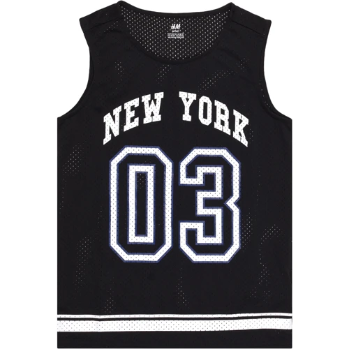 Футболка H & M 2863991 134-140 см чорна