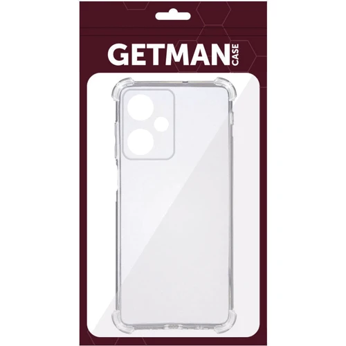 Чехол для телефонов TPU Case GETMAN Ease logo Full Camera Transparent for Xiaomi Redmi 13 4G / Poco M6 4G: Тип накладка на заднюю часть