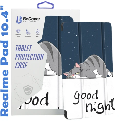 Аксессуар для планшетных ПК BeCover Smart Case Good Night for Realme Pad 10.4" (708273)
