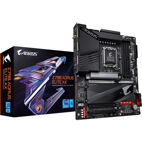 GIGABYTE Z790 AORUS ELITE AX: Додатково Поддержка UEFI, Поддержка RAID, Адаптер Wi-Fi