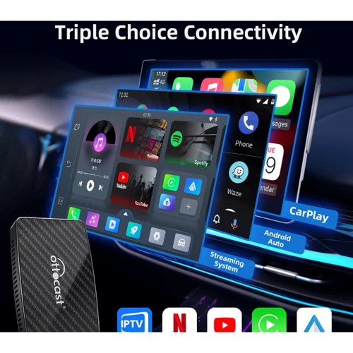 Бездротовий адаптер Ottocast Play2Video Wireless Adapter для Android Auto Dual Wifi (CA400-S2) фото 6