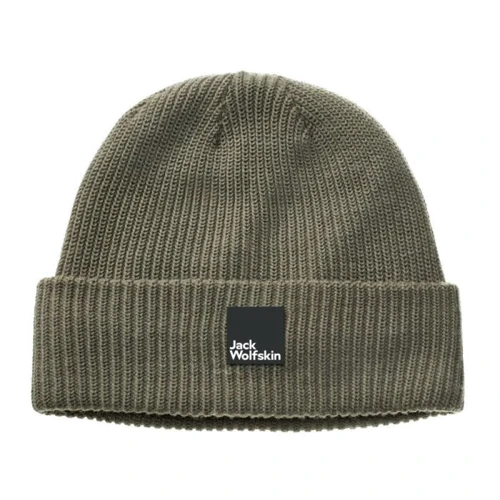 Шапка Jack Wolfskin Pergamon Beanie L оливковая (1910701_4550)