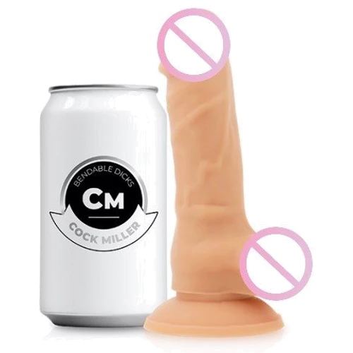 Фаллоимитатор на присоске COCK MILLER, 13 см
