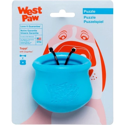 Іграшка для собак West Paw Toppl Small Aqua під ласощі 8 см (ZG083AQA): Виробник West Paw