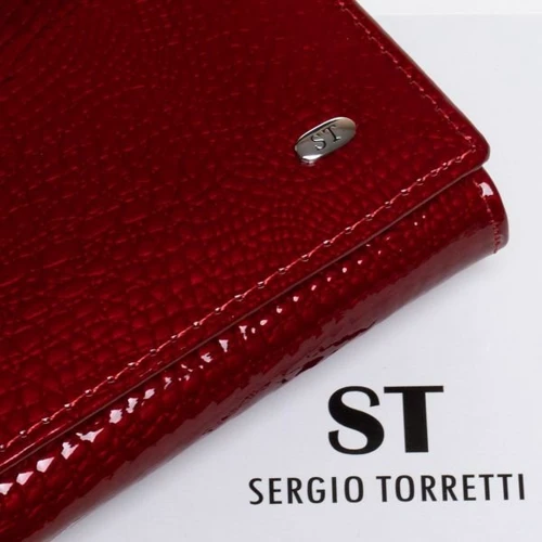 Женский кошелек Sergio Torretti LR красный (W1-V-2 red): Пол Женский