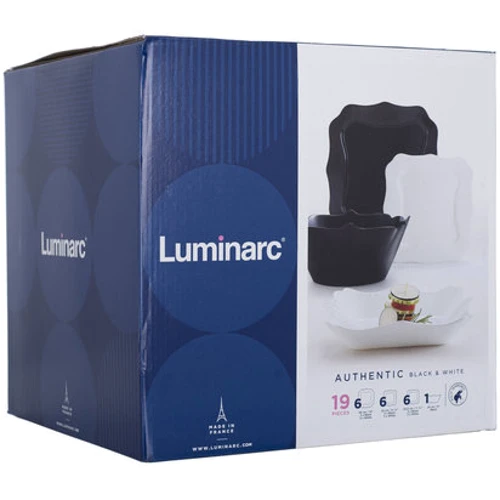 Столовый сервиз Luminarc AUTHENTIC B&W 19 предметов (E6195) фото 14