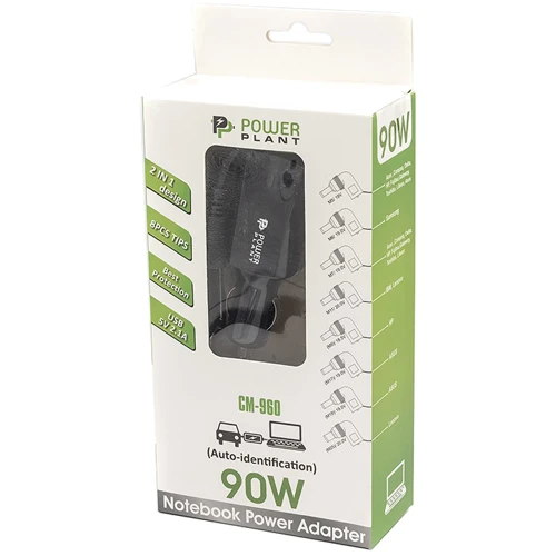 Зарядний пристрій PowerPlant 220V, 15-20V 90W 6A (NA700080) фото 4