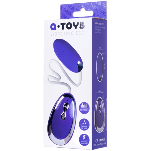 Виброяйцо Toyfa A-Toys Vibrating Egg Costa Purple