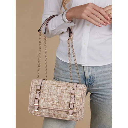 Женская сумка через плечо GUESS ADAM CONVERTIBLE XBODY FLAP золотая (HWTG8694210-GDM): Пол Женский
