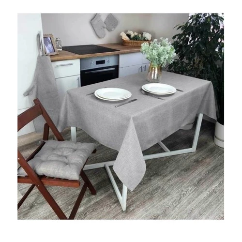 Скатерть Прованс Gray Milan 120х136см (24634)