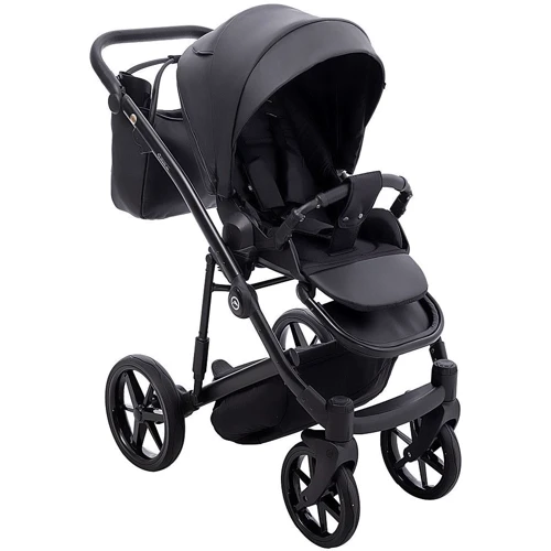 Коляска 2 в 1 Adamex Mobi Air Thermo New ECO SA-2 черный (681096): Материал колес полиуретан