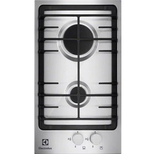Варочная поверхность газовая Electrolux EGG93322NX: Расположение панели спереди