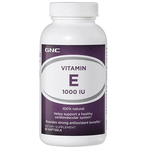 GNC Vitamin E 1000 IU, 90 Capsules