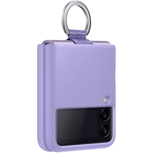 Аксессуар для смартфона Samsung Silicone Cover Lavender (EF-PF711TVEGRU) for Samsung F711 Galaxy Flip 3: Материал силикон