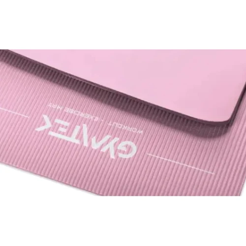 Килимок для фітнесу Hop-Sport Gymtek NBR 1 см рожевий