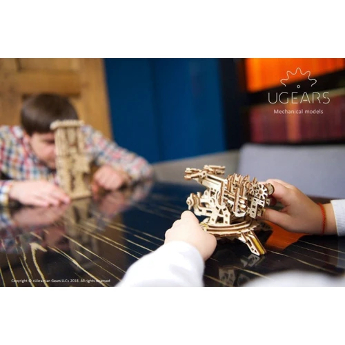 Механічний 3D пазл UGEARS "Вежа-Аркбалліста" (70048) фото 9