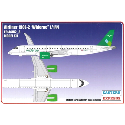 Авиалайнер Eastern Express 190Е-2 Wideroe