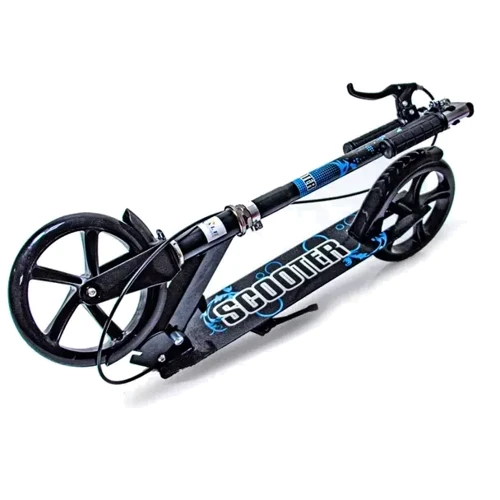 Двоколісний самокат Scooter 470 Black Ручне Гальмо (925091111): Тип гальма ручной