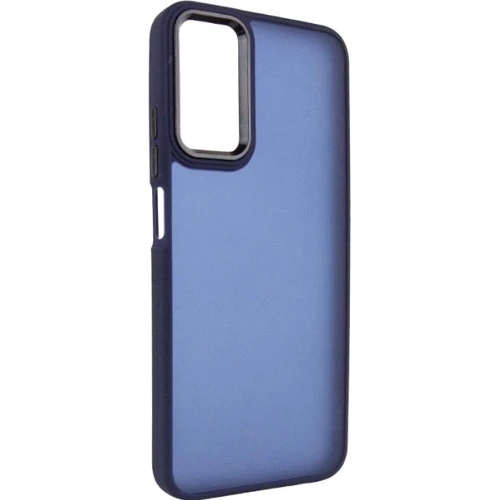 Чохол для телефона Epik TPU+PC Lyon Frosted Case Navy Blue для Realme C65 4G