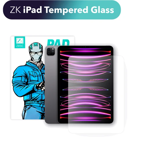 Аксесуар для iPad ZK Premium Tempered Glass for iPad Pro 12.9" (2018-2021)