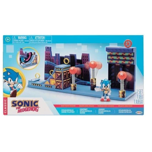 Игровой набор Sonic the Hedgehog Соник в студиополисе (406924-RF1): Производитель Sonic