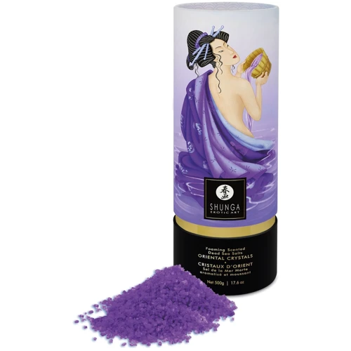 Соль для ванны Shunga Oriental Crystals Bath Salts – Exotic Fruits (500 г), соль Мертвого моря